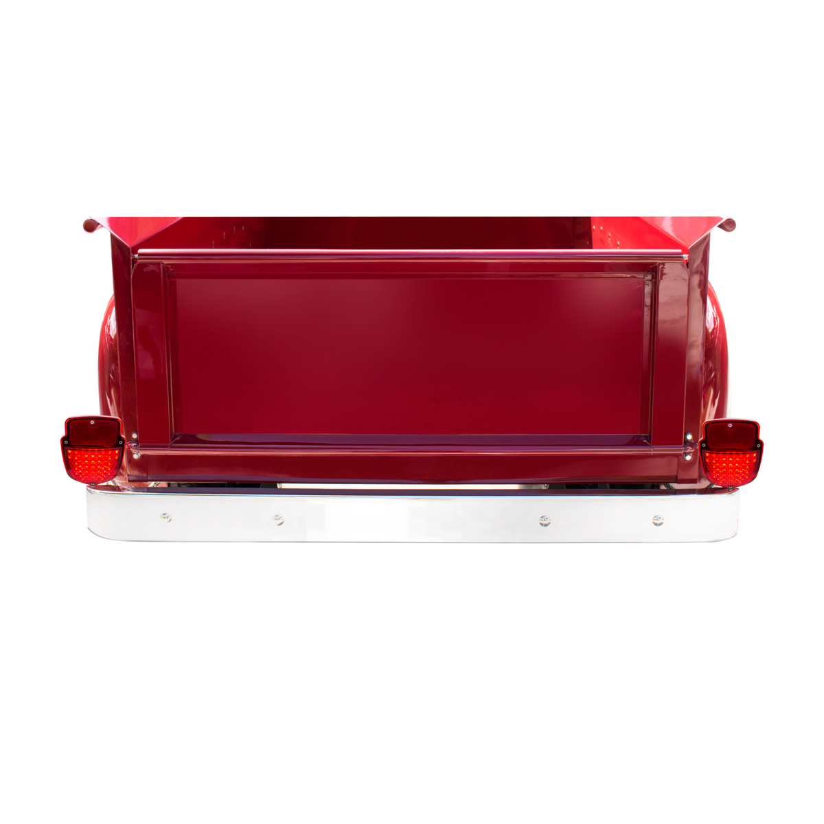 38 LED Sequential Tail Light Assembly With SS Housing For 1953-56 Ford Truck - R/H