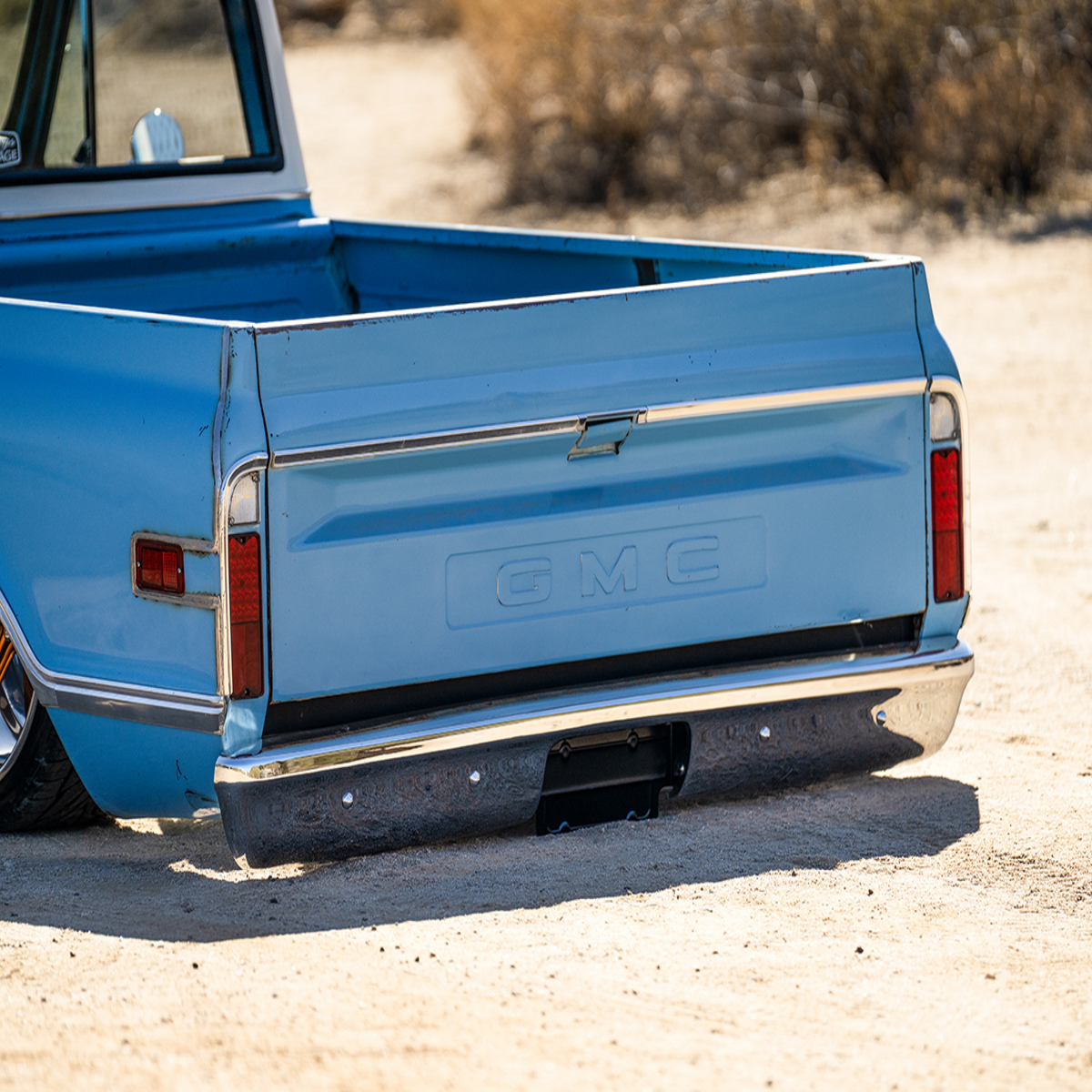 Chrome Bumper For 1967-72 Chevy & GMC Fleetside Truck, Rear