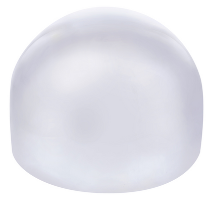 8-1/4" Chrome Full Moon Rear Hubcap