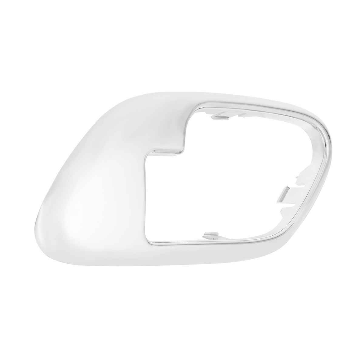 Chrome Plastic Interior Door Handle Bezel For 1995-2000 Chevrolet/GMC Truck-L/H
