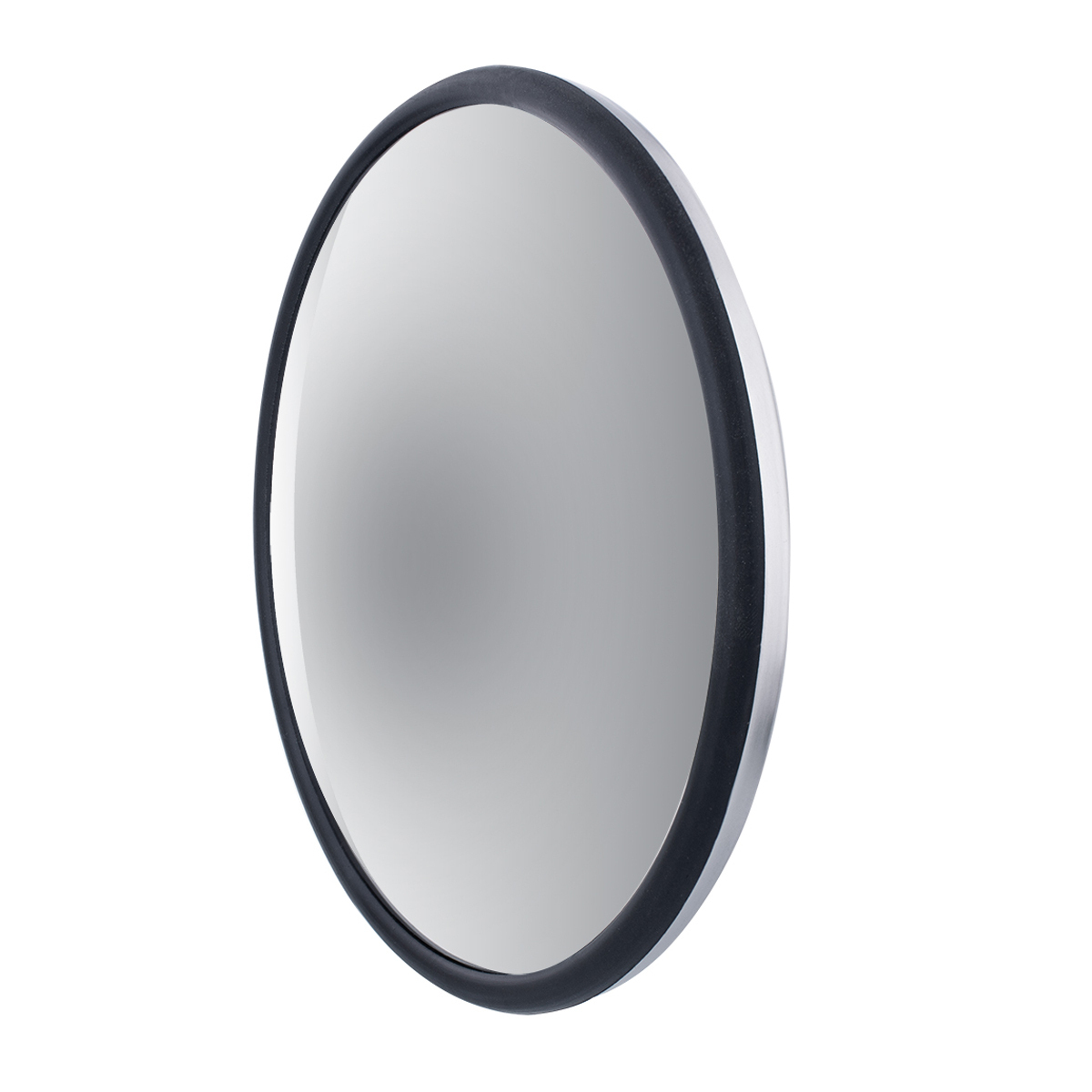 8-1/2" 430 Stainless Steel 320R Convex Mirror - Centered Mounting Stud