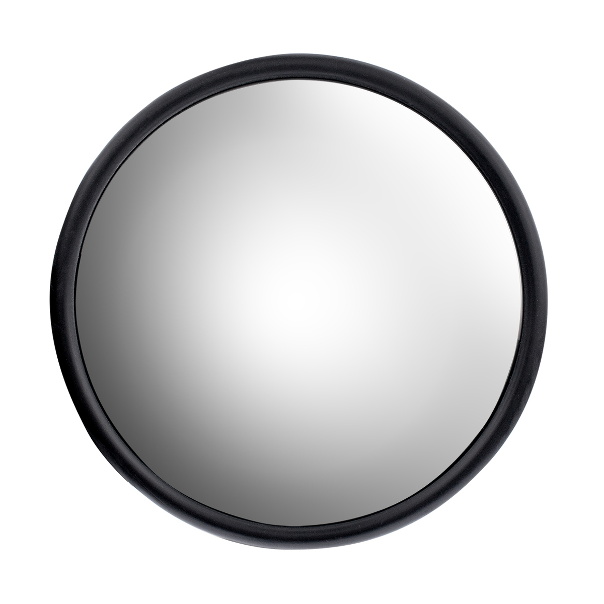 8-1/2" 430 Stainless Steel 320R Convex Mirror - Centered Mounting Stud