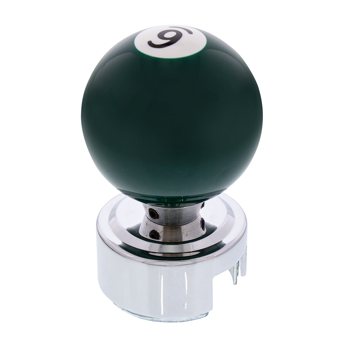 Number 6 Pool Ball Gearshift Knob For 13/15/18 Speed Eaton Style Shifters