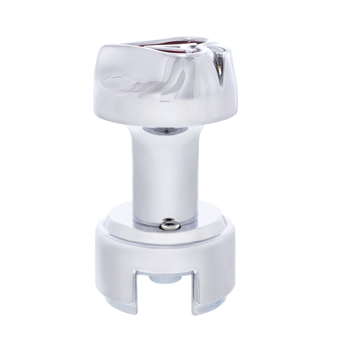 Ace of Spade Thread-On Gearshift Knob With 13/15/18 Speed Adapter - Chrome
