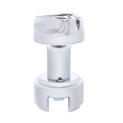 Ace of Spade Thread-On Gearshift Knob With 13/15/18 Speed Adapter - Chrome