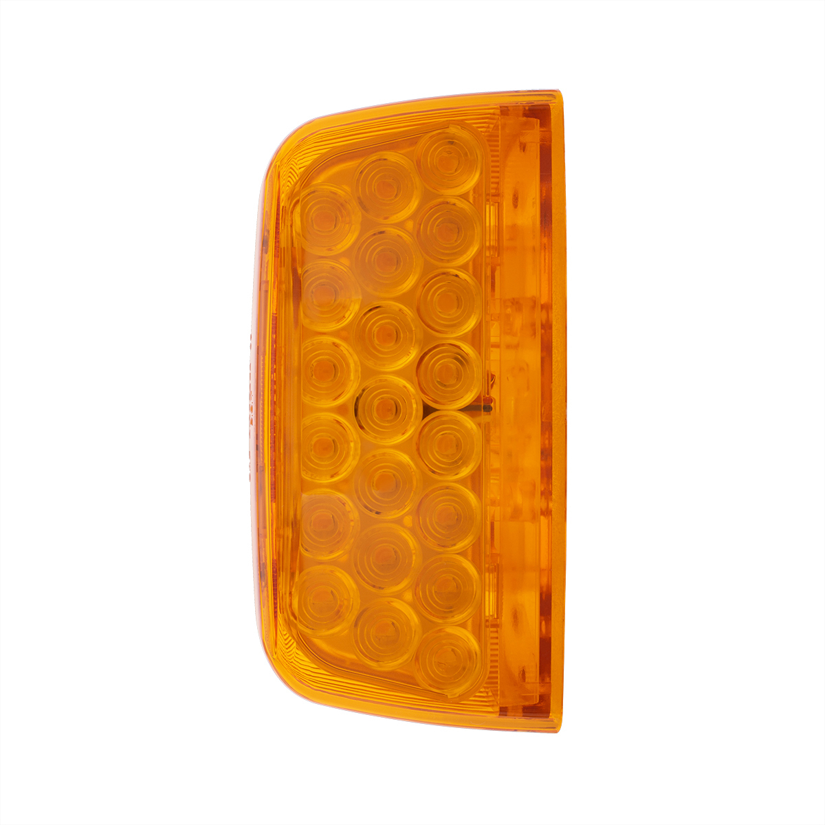 31 LED Turn Signal Light For 1987-2007 Peterbilt 379/378/357 - Amber LED/Amber Lens