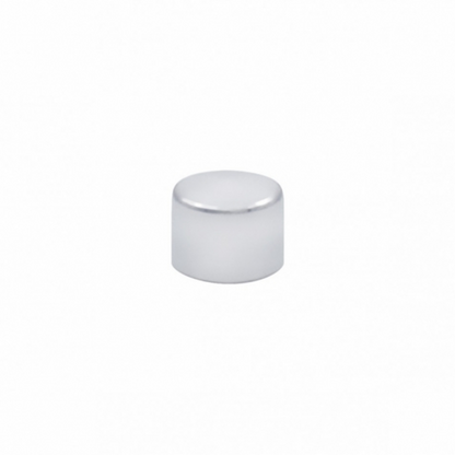 Chrome Plastic Socket Head Screw Caps For 3/8" Screw (10-Pack)