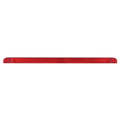 23 SMD LED 17-1/4" Reflector Light Bar Only (Stop, Turn & Tail) - Red LED/Red Lens