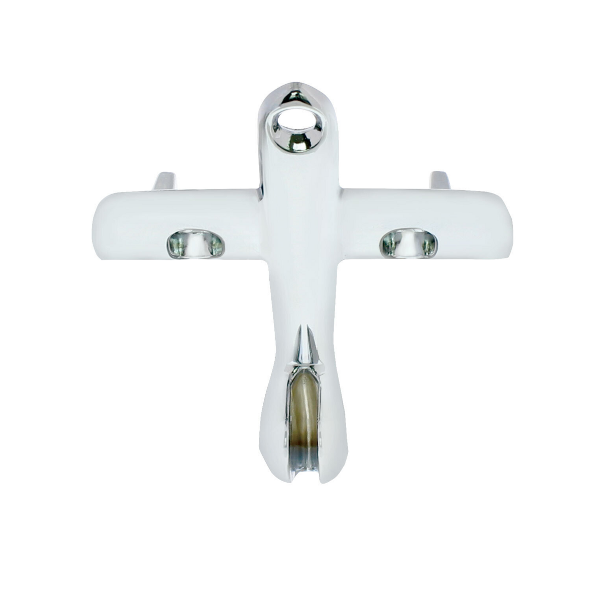 Chrome Plated Rear View Mirror Bracket For 1962-65 Chevy Nova
