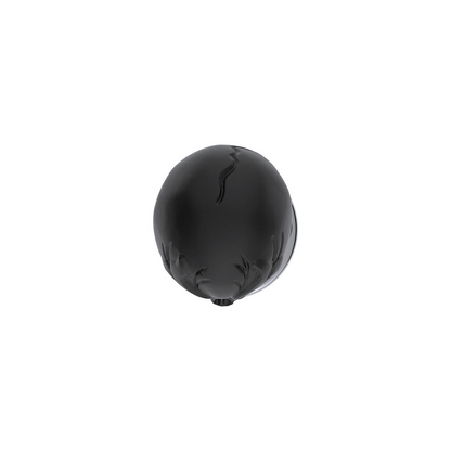 Thread-On 3-Skulls Gearshift Knob With Adapter For Eaton-Fuller 9/10 Speed Shifter-Matte Black