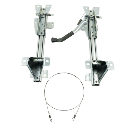 Bench Seat Track Assembly For 1971-1972 Chevrolet & GMC Truck (Pair)