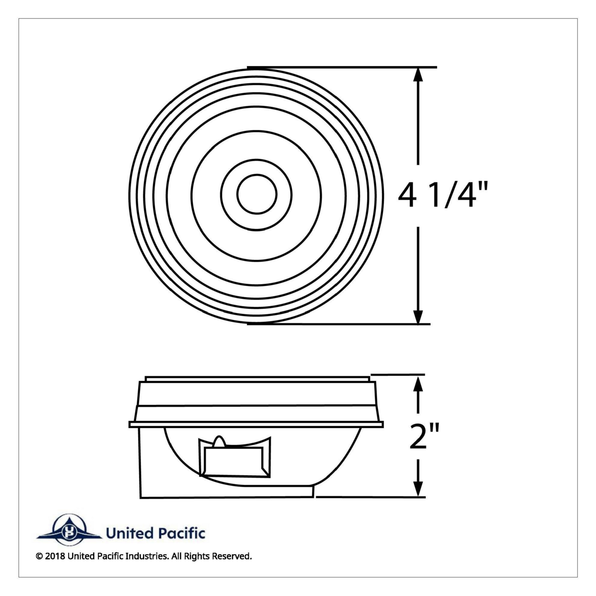 4" Back-Up Light Kit