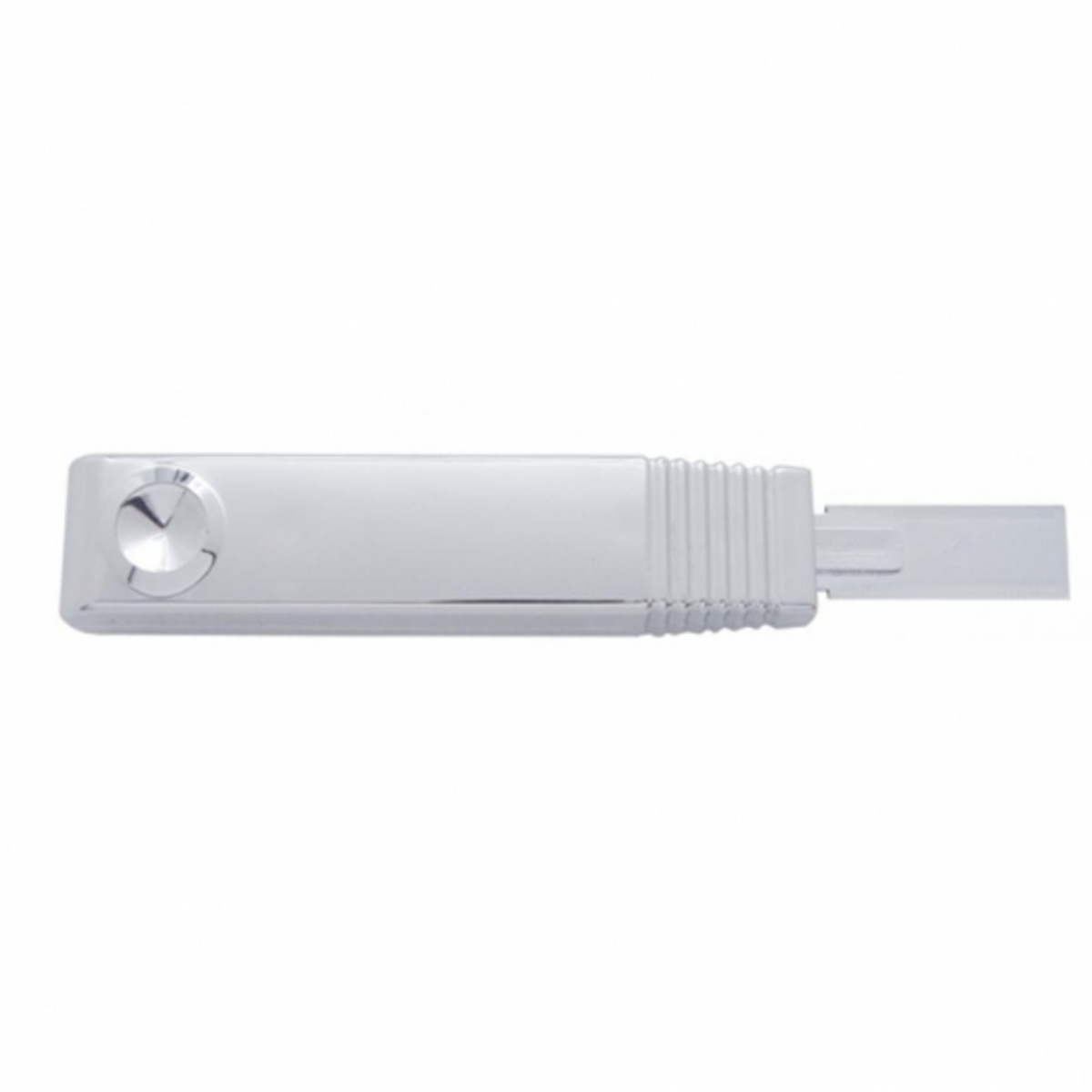 Chrome Turn Signal Lever Cover - Indented