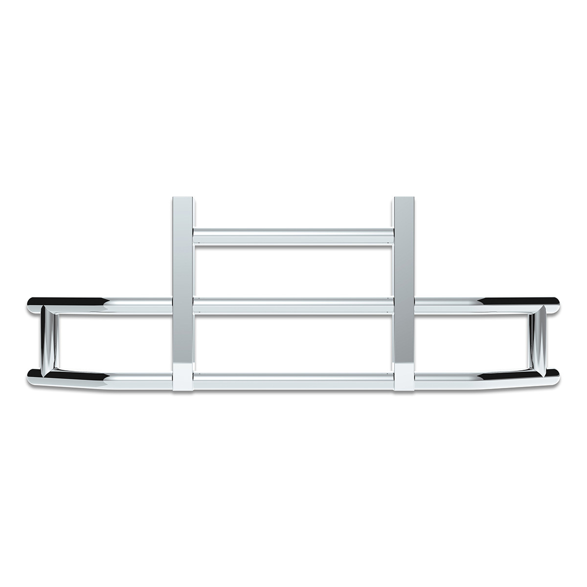 HighwayShield I25-304 Stainless Steel Grille Guard & Bracket Kit For 2022-2026 Peterbilt 579 & Kenworth T680
