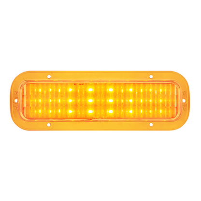 25 LED Sequential Front Parking Light For 1967-1972 GMC Truck-Amber Lens