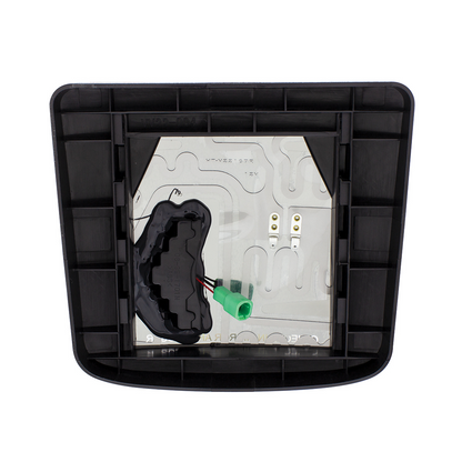 Heated Auxiliary Convex Mirror With LED Turn Signal For 2012-2017 Volvo VNL - Passenger