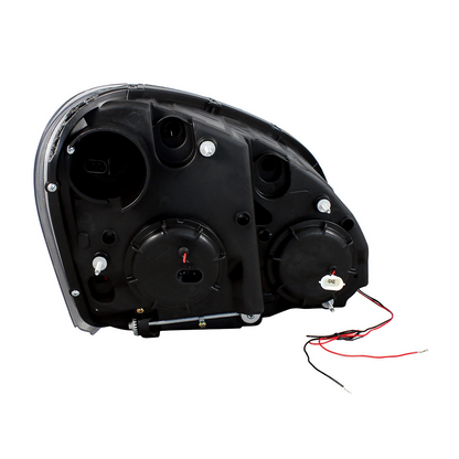 Blackout Projection Headlight With White LED Position Light For 2008-2017 Freightliner Cascadia - Passenger