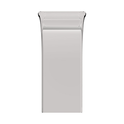 80" 430 Stainless Steel (16ga) Roll Formed Edge Smooth Half Fender/Long Drop - SS Series (Pair)