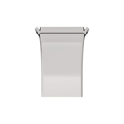 80" 430 Stainless Steel (16ga) Roll Formed Edge Smooth Half Fender/Long Drop - SS Series (Pair)