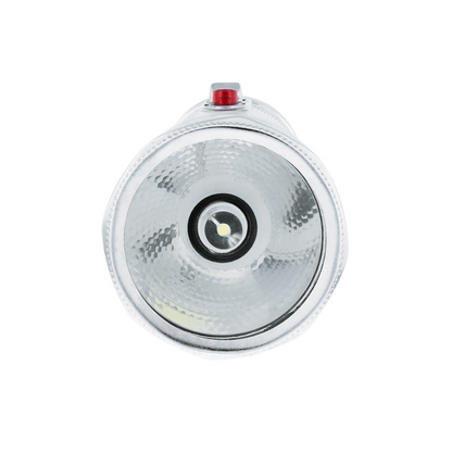 Chrome Vintage Style LED Flashlight