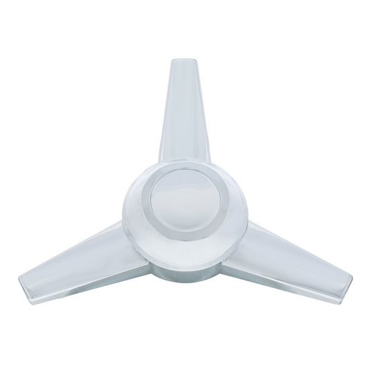 Chrome Plastic 3 Extra Large Straight Bar Spinner Only