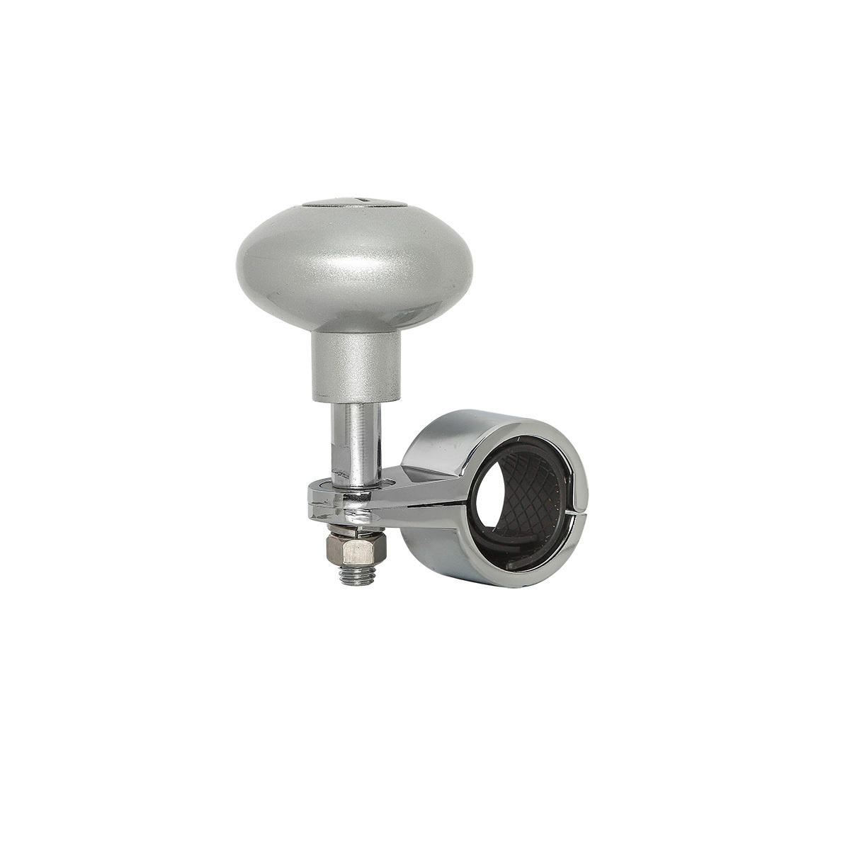 Heavy Duty Steering Wheel Spinner - Liquid Silver