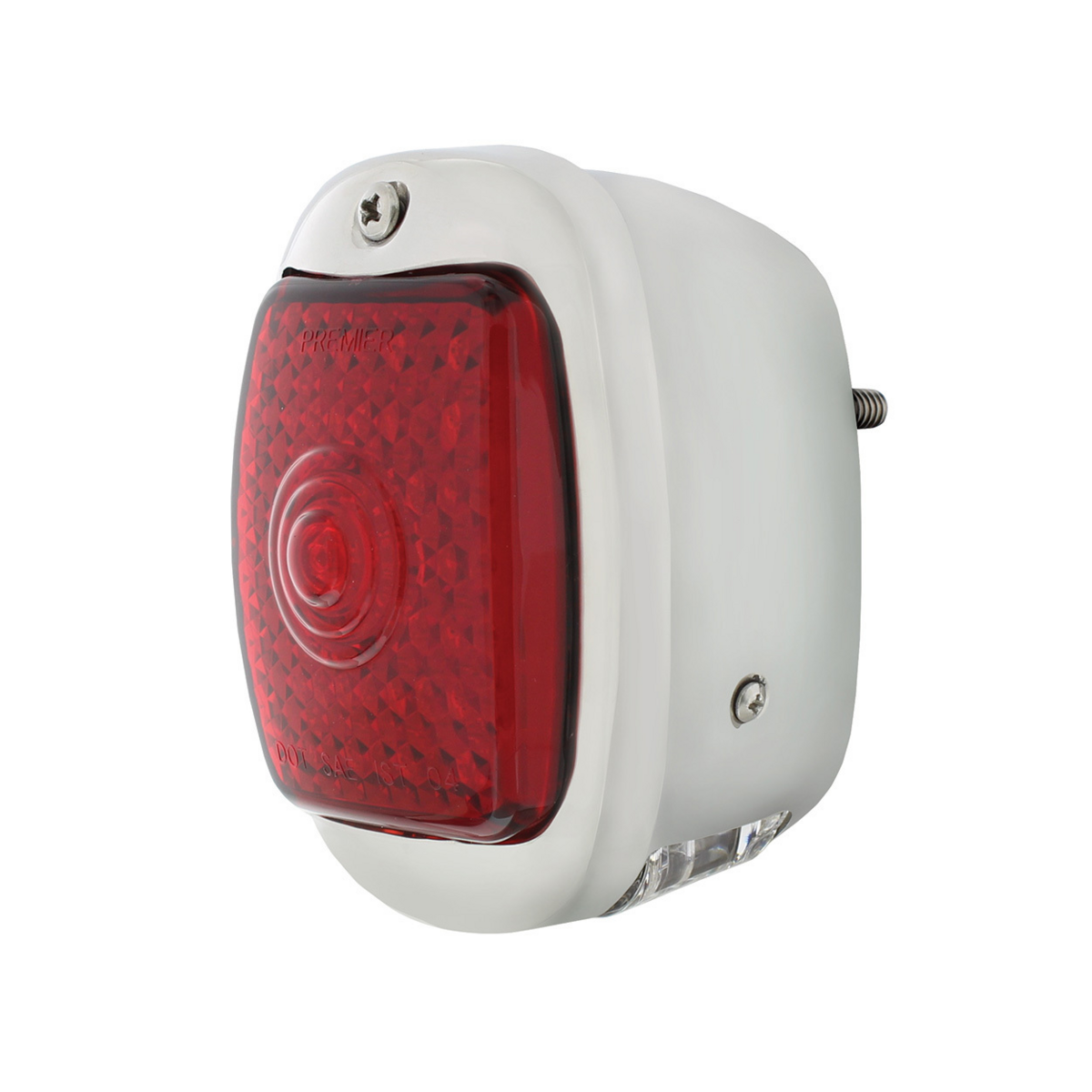 27 LED Sequential Tail Light Assembly With SS Housing For 1940-53 Chevy & GMC Truck - L/H