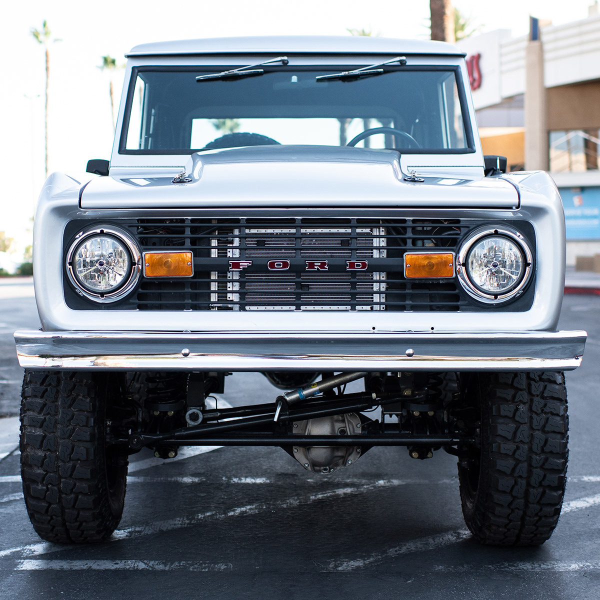 Chrome Bumper For 1966-77 Ford Bronco