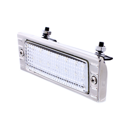 24 LED Parking Light Assembly With SS Bezel For 1947-53 Chevy Truck, Clear Lens