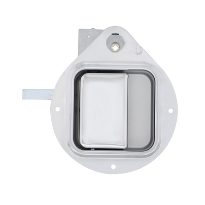 Chrome Exterior Sleeper Door Handle For Peterbilt 379/378/385 (1987-2005), 377/376/375 (1987-2000) - Passenger