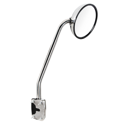 Chrome Hood Mirror For 2013-2021 Kenworth T680 - Passenger