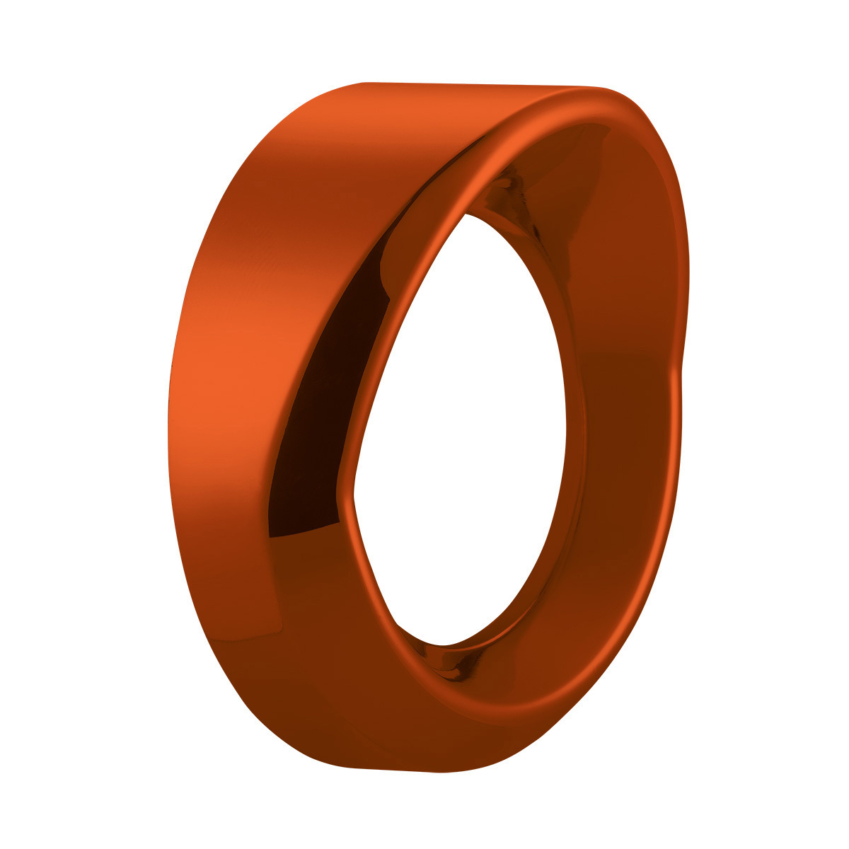 Candy Color Small Gauge Cover With Visor-Cadmium Orange