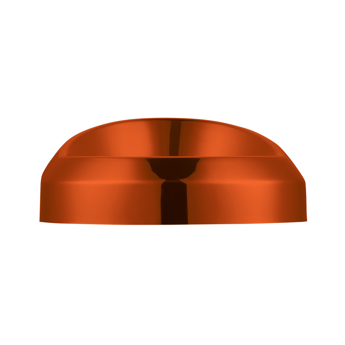 Candy Color Small Gauge Cover With Visor-Cadmium Orange