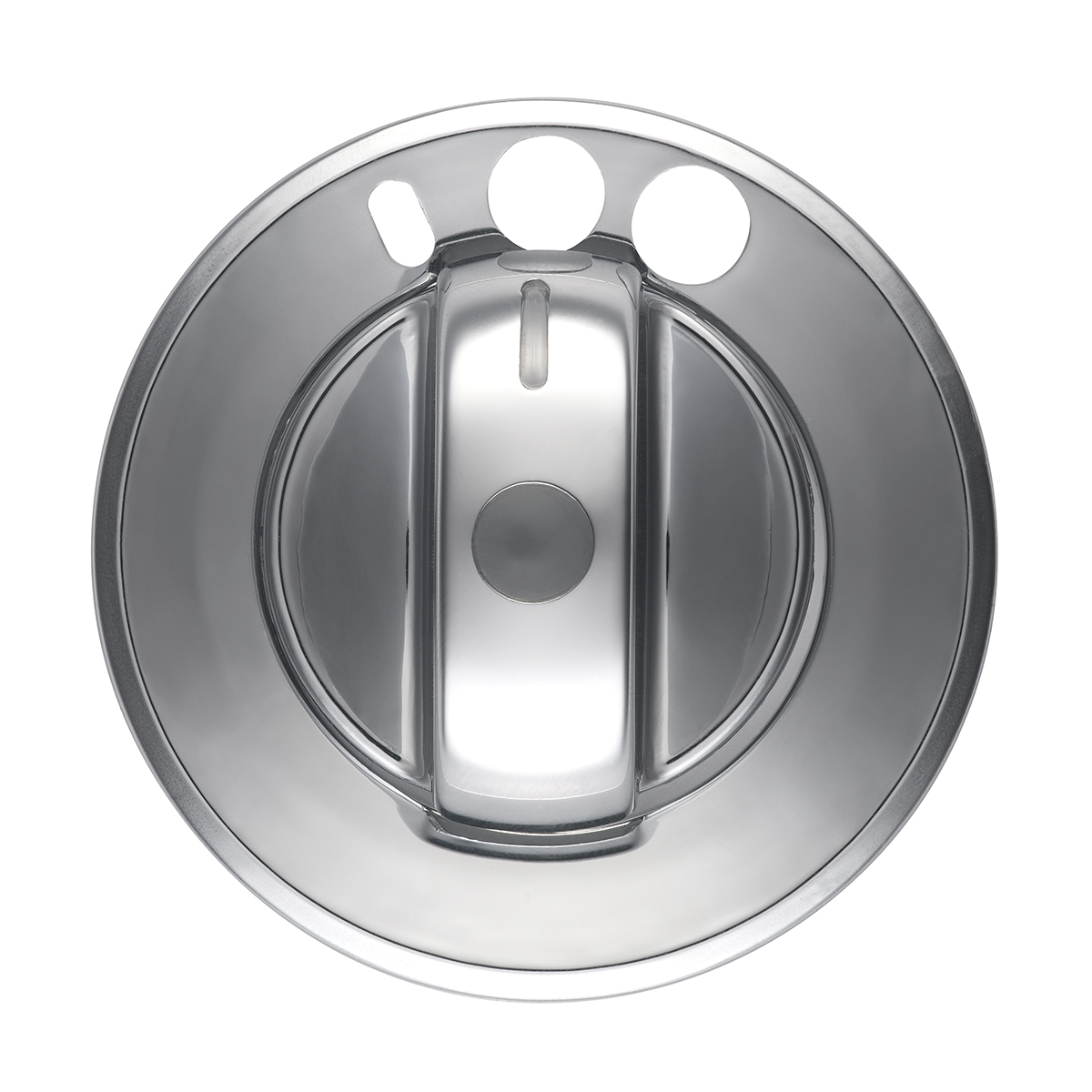 Chrome Plastic 2-Piece Headlight Switch Cover For 2008-2017 Freightliner Cascadia