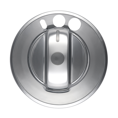 Chrome Plastic 2-Piece Headlight Switch Cover For 2008-2017 Freightliner Cascadia