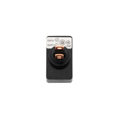 Amber Illum Jumbo Rocker 16 Amp 12V S.P.S.T. On/Off 1 Pc.
