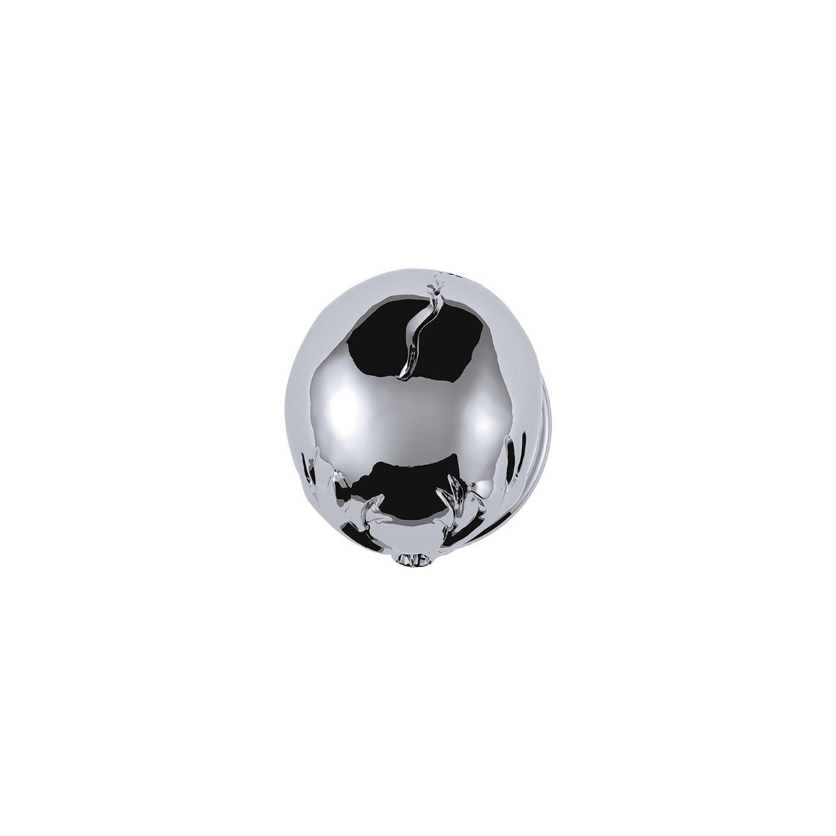 Thread-On 3-Skull Gearshift Knob With Adapter For Eaton-Fuller 13/15/18 Speed Shifter- Chrome