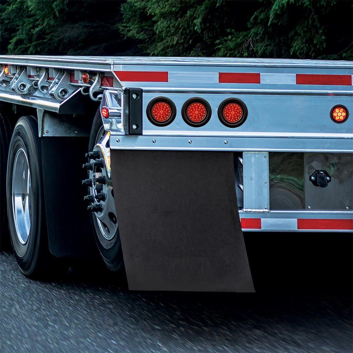 24" X 30" Black PROFLEX Mud Flap