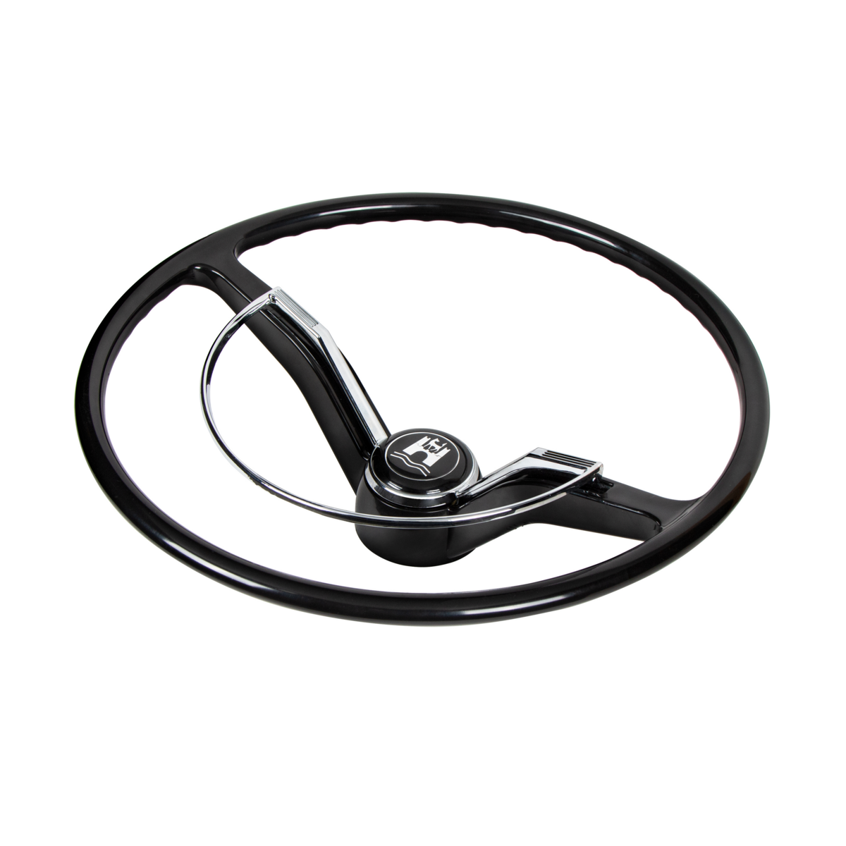 15-3/4" steering wheel for 1962-1971 Volkswagen Beetle/Karmann Ghia/Type 3 - Black