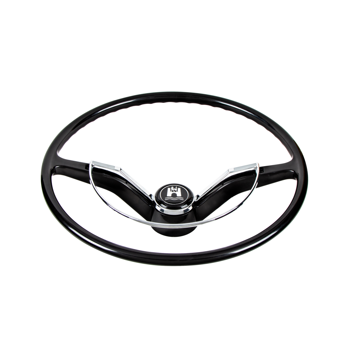 15-3/4" steering wheel for 1962-1971 Volkswagen Beetle/Karmann Ghia/Type 3 - Black