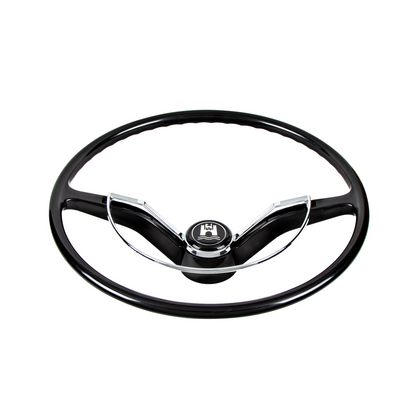 15-3/4" steering wheel for 1962-1971 Volkswagen Beetle/Karmann Ghia/Type 3 - Black