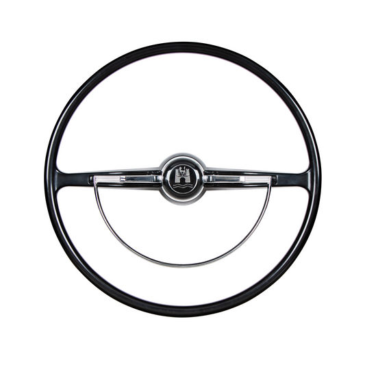 15-3/4" steering wheel for 1962-1971 Volkswagen Beetle/Karmann Ghia/Type 3 - Black