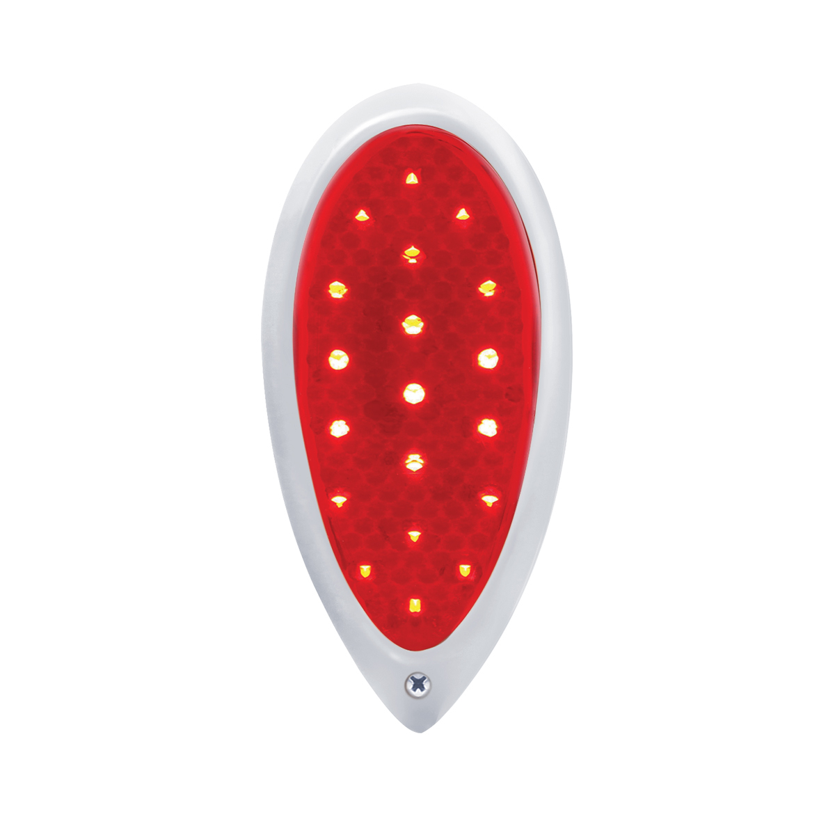 19 Red LED Sequential Tail Light Assembly for 1938-39 Ford Passenger Car