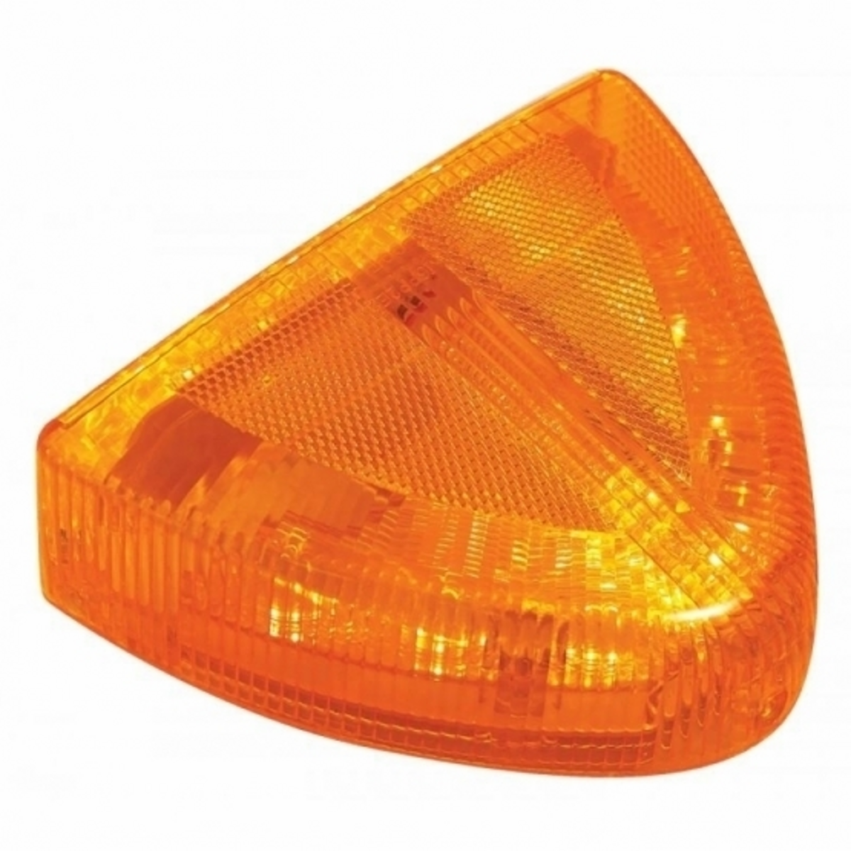 30 LED Low Profile Turn Signal Light For 1987-2007 Peterbilt 379/378/357 - Amber LED/Amber Lens