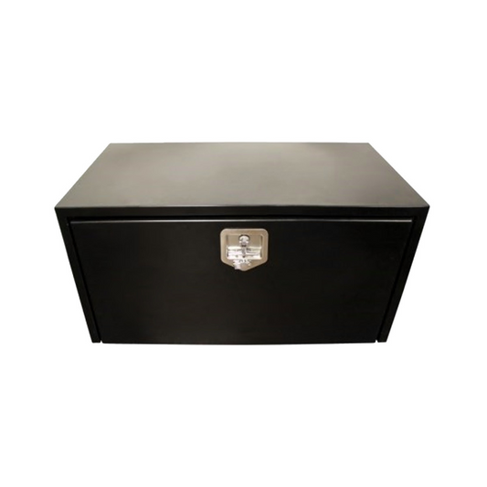 36"L X 18"W X 18"H Black Tool Box