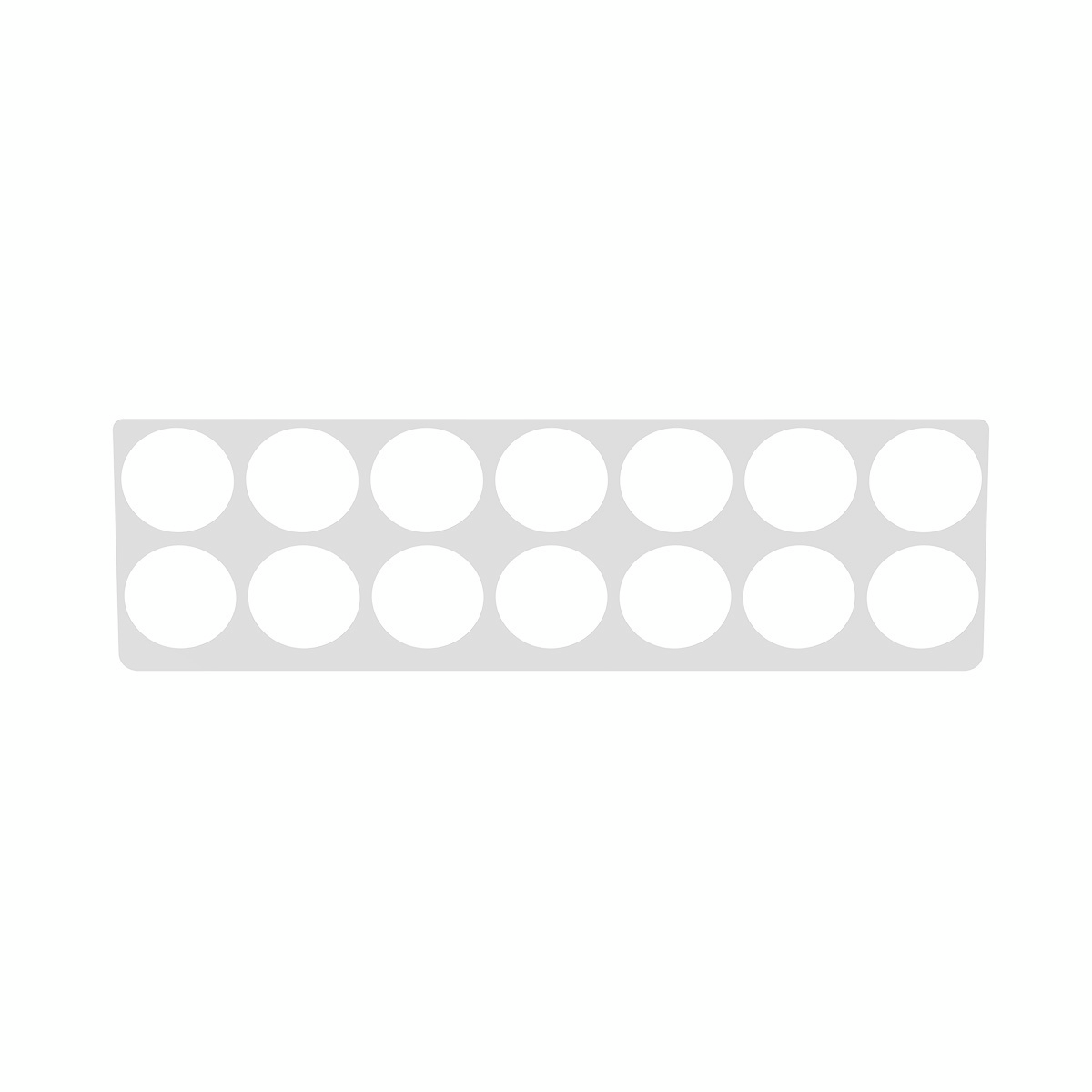 2006+ Kenworth Stainless Right Gauge Dash Panel Trim - 14 Holes