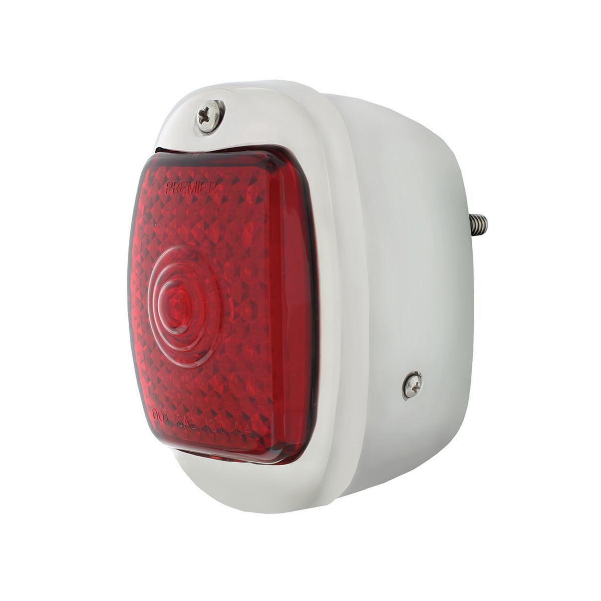27 LED Sequential Tail Light Assembly With SS Housing For 1940-53 Chevy & GMC Truck - R/H