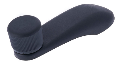 Window Crank Handle RH = LH Plastic Black Knob + Black Handle (Plastic) for 2005-2010 Chevrolet Cobalt; 1999-2026 GMC Sierra