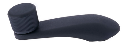 Window Crank Handle RH = LH Plastic Black Knob + Black Handle (Plastic) for 2005-2010 Chevrolet Cobalt; 1999-2026 GMC Sierra