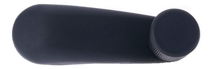 Window Crank Handle RH = LH Plastic Black Knob + Black Handle (Plastic) for 2005-2010 Chevrolet Cobalt; 1999-2026 GMC Sierra